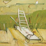 Miejsce szczególne, technika mieszana, 90cm x 60cm, 1999 r.