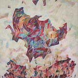 Pejzaż, olej, 100cm x 80cm, 2003 r.