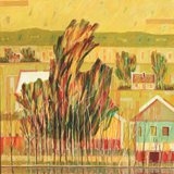 Pejzaż III, olej, 50cm x 60cm, 2009 r.