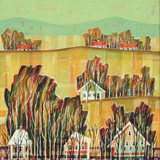 Pejzaż Jurajski IV, akryl, 21cm x 30cm, 2009 r.