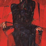 Posta kontrowersyjna, olej, 90cm x 110cm, 1997 r.