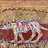 Zwierzak II, technika w�asna, 25x30 cm, 2018 r.