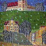 Impresje z Miko�owa II, techn. mieszana, 70x50 cm, 2013 r.