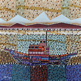 Kuter rybacki, technika w�asna, 40x50 cm, 2019 r.