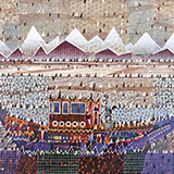 Kuter rybacki, technika w�asna, 40x50 cm, 2019 r.